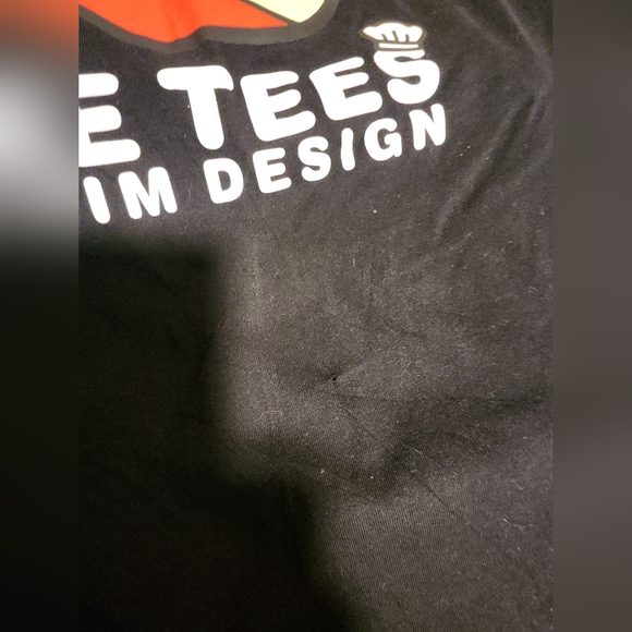 Ape Tees Jim Design Black T Shirt Lion Mens XL **has Minor Defect SEE Descr - Picture 3 of 8